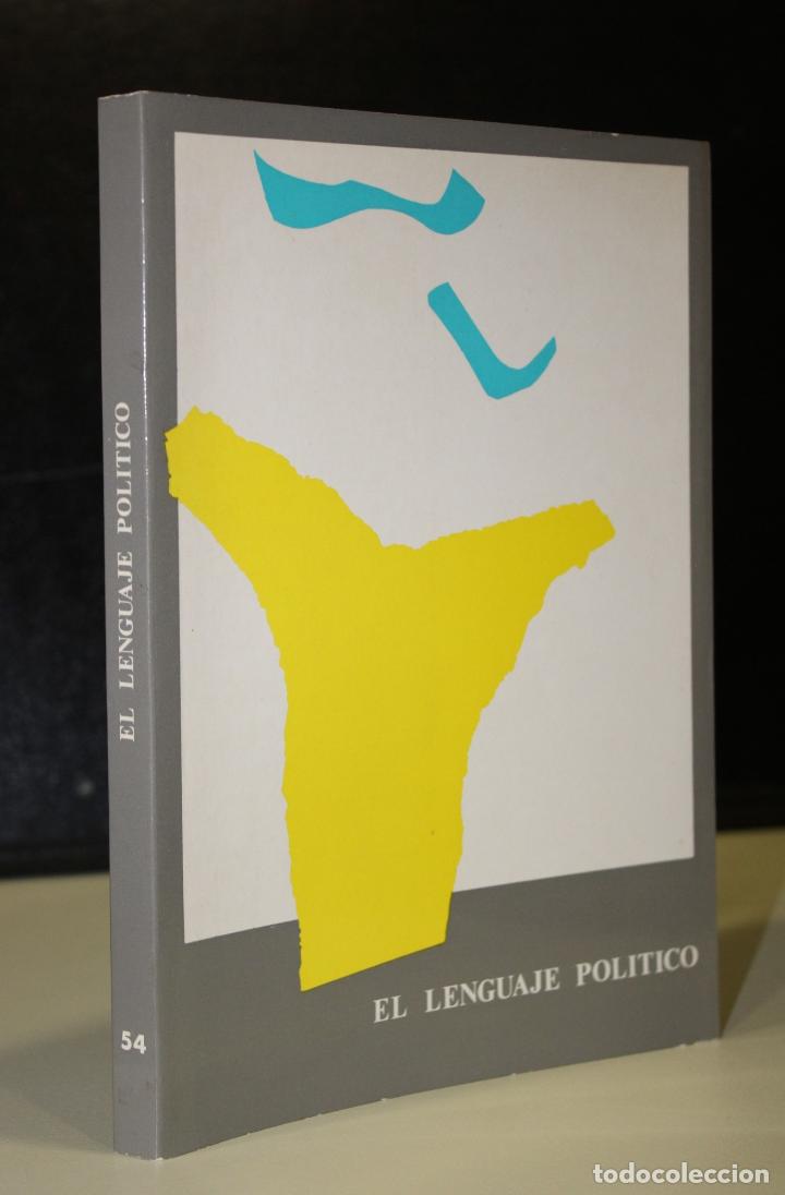 Libros: El lenguaje pol&iacute;tico. - Alvar, Manuel. (coord.) - Foto 1