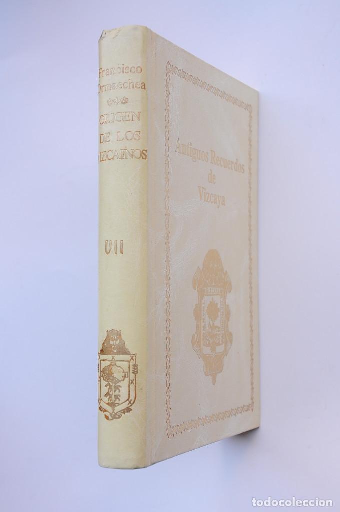 Libros: Origen de los vizca&iacute;nos - ORMAECHEA, Francisco - Foto 2