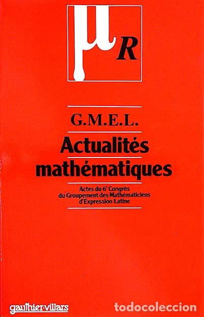 Libros: Actualit&eacute;s math&eacute;matiques - VVAA - Foto 1