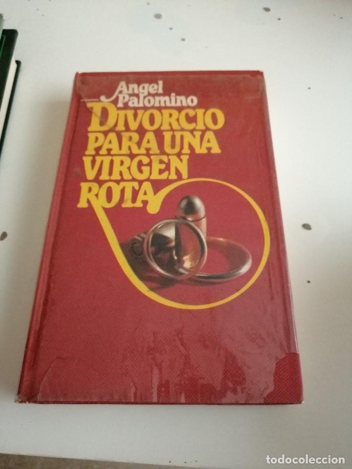 books: G-LELJUA25 LIBRO DIVORCIO PARA UNA VIRGEN ROTA, ANGEL PALOMINO