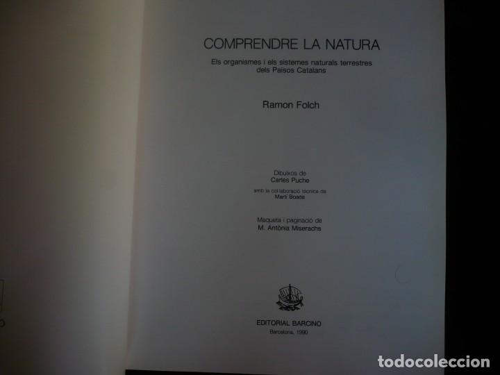 Libros: comprendre la natura - ramon folch - como nuevo - Foto 4