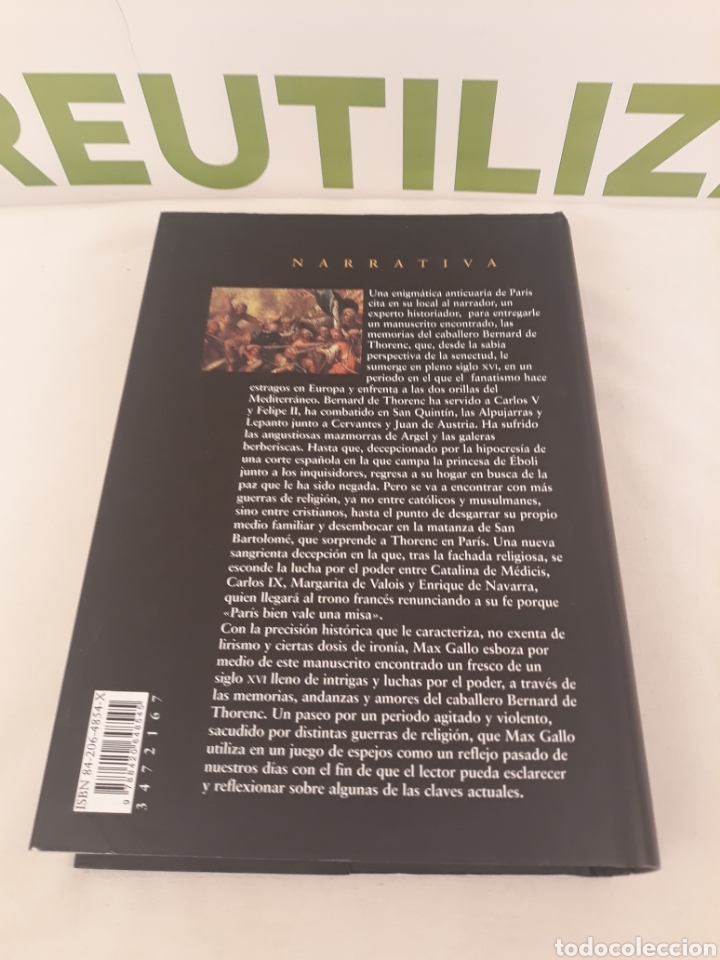 Libros: Max Gallo. La cruz Occidente. Alianza Literaria. - Foto 2