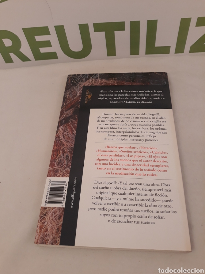 Libros: Fogwill. La gran ventana de los sue&ntilde;os. Alfaguara. - Foto 2