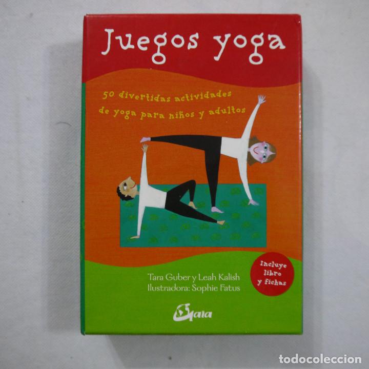 Libros: JUEGOS DE YOGA. ESTUCHE CON LIBRO Y FICHAS - COLECCI&Oacute;N PEQUE GAIA