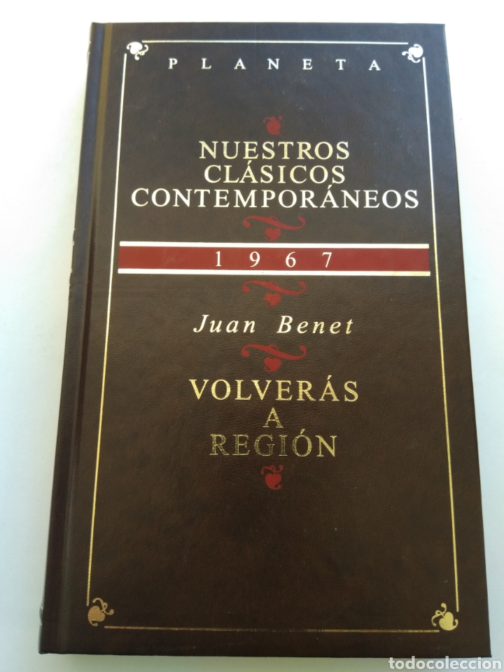 Libros: VOLVER&Aacute;S A REGION/JUAN BENET - Foto 1