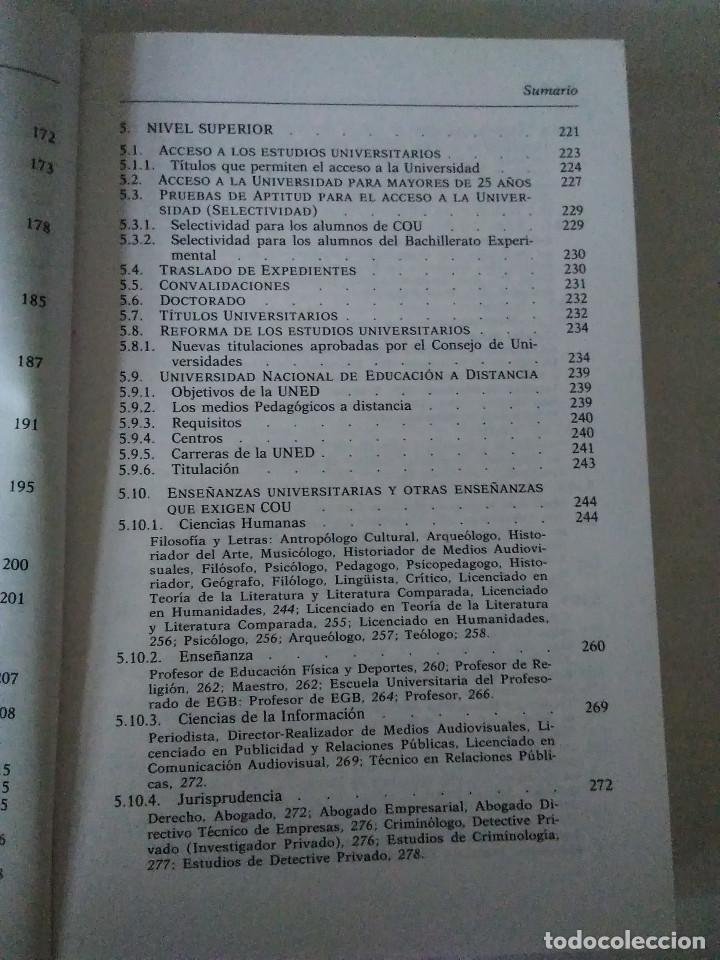 Libros: 121-TODOS LOS ESTUDIOS Y CARRERAS, planeta 1994 - Foto 8