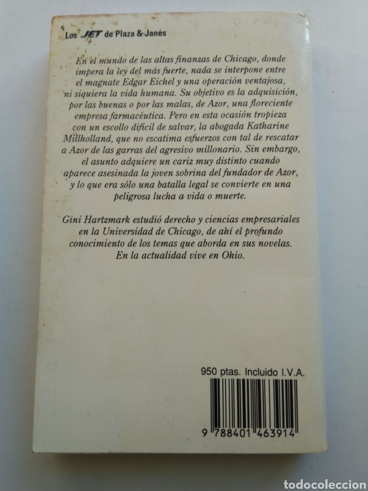 Libros: LA JUNGLA DE LOS PODEROSOS/GINI HARTZMARK - Foto 2