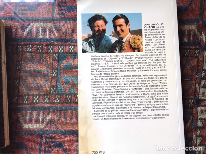 Libros: Yiyo. Adi&oacute;s, pr&iacute;ncipe, adi&oacute;s. Antonio D. Olano - Foto 3