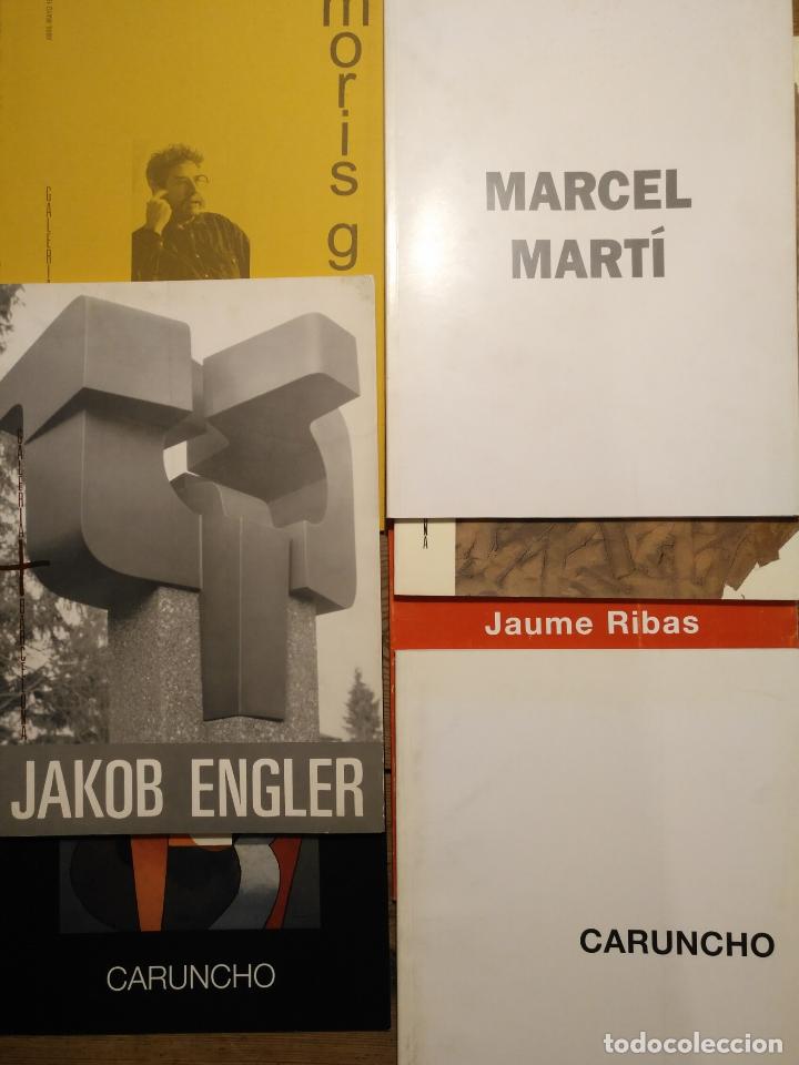 books: GALER&Iacute;A BARCELONA. Lote 7 cat&aacute;logos. Jaume Ribas, Canogar, Jakob Engler, Moris Gontard, Caruncho (