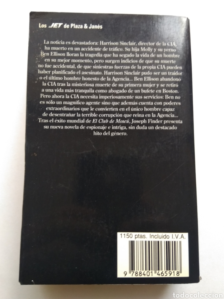 Libros: PODERES EXTRAORDINARIOS/JOSEPH FINDER - Foto 2