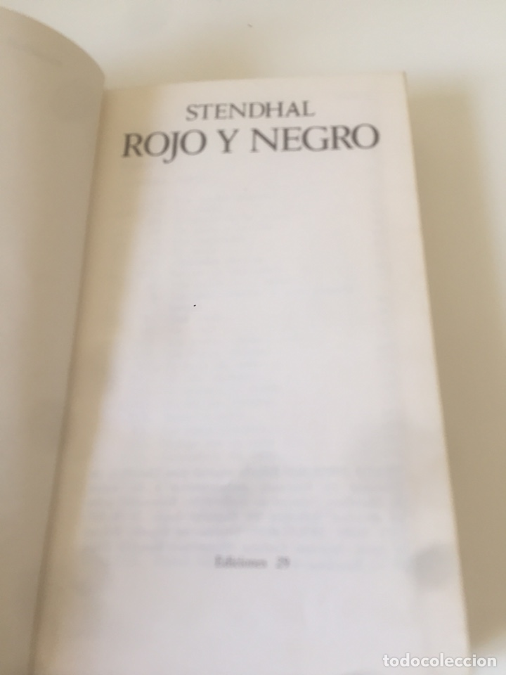Libros: Rojo y negro Stendhal - Foto 3