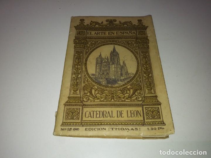 Libros: Libro EL ARTE EN ESPA&Ntilde;A CATEDRAL DE LEON Edici&oacute;n Thomas - Foto 1
