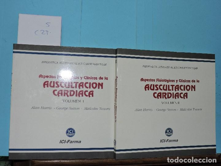 B&uuml;cher: Aspectos Fisiol&oacute;gicos y Cl&iacute;nicos de la Auscultaci&oacute;n Cardiaca volumen I y II. HARRIS, Alan; SUTTON, G