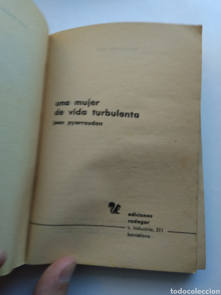 Libros: UNA MUJER DE VIDA TURBULENTA/JEAN PYERROUDON - Foto 2