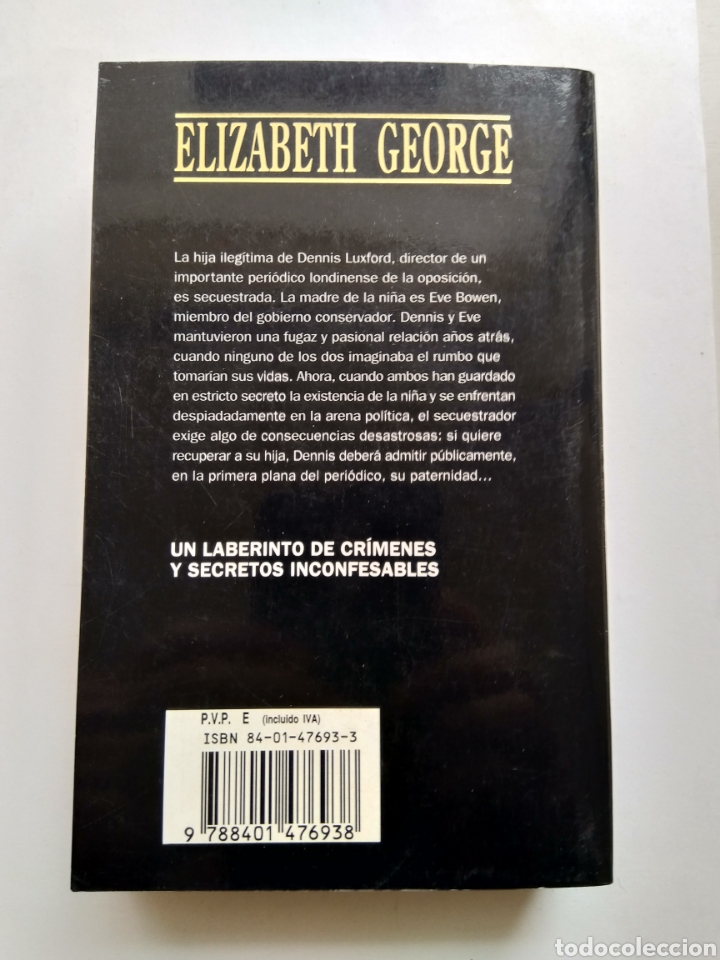 Libros: LA JUSTICIA DE LOS INICENTES/ELIZABETH GEORGE - Foto 2
