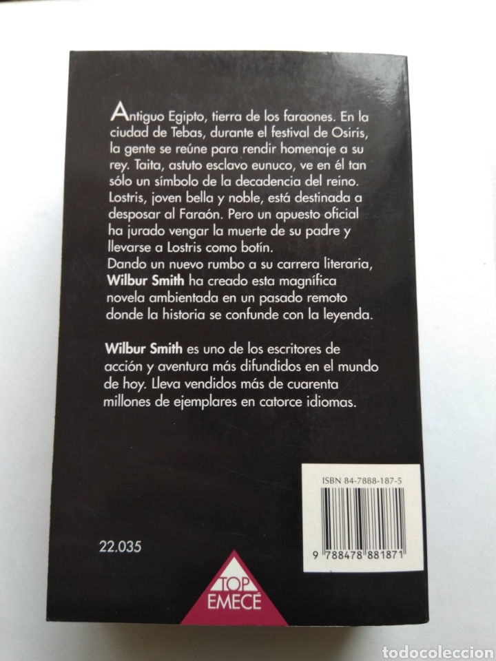 Libros: RIO SAGRADO/WILBUR SMITH - Foto 2