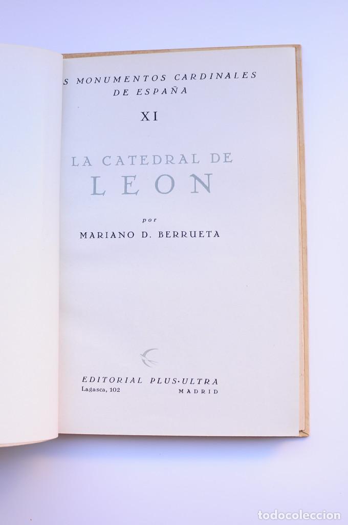 Libros: La catedral de Le&oacute;n - BERRUETA, Mariano D. - Foto 3