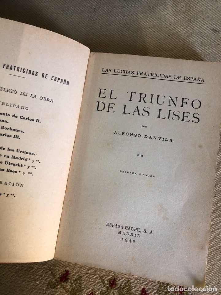 Libros: El triunfo de las Lises - Foto 2