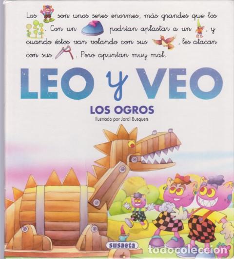 Libros: LEO Y VEO. LOS OGROS - JORDI BUSQUETS - Foto 1