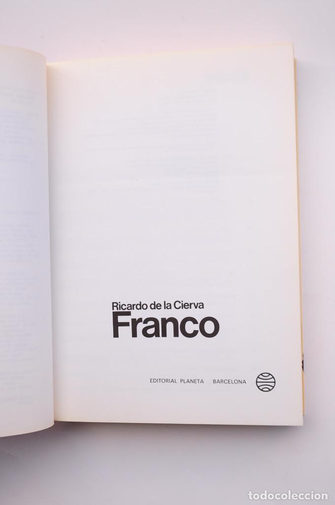 Libros: Franco - CIERVA, Ricardo de la - Foto 2