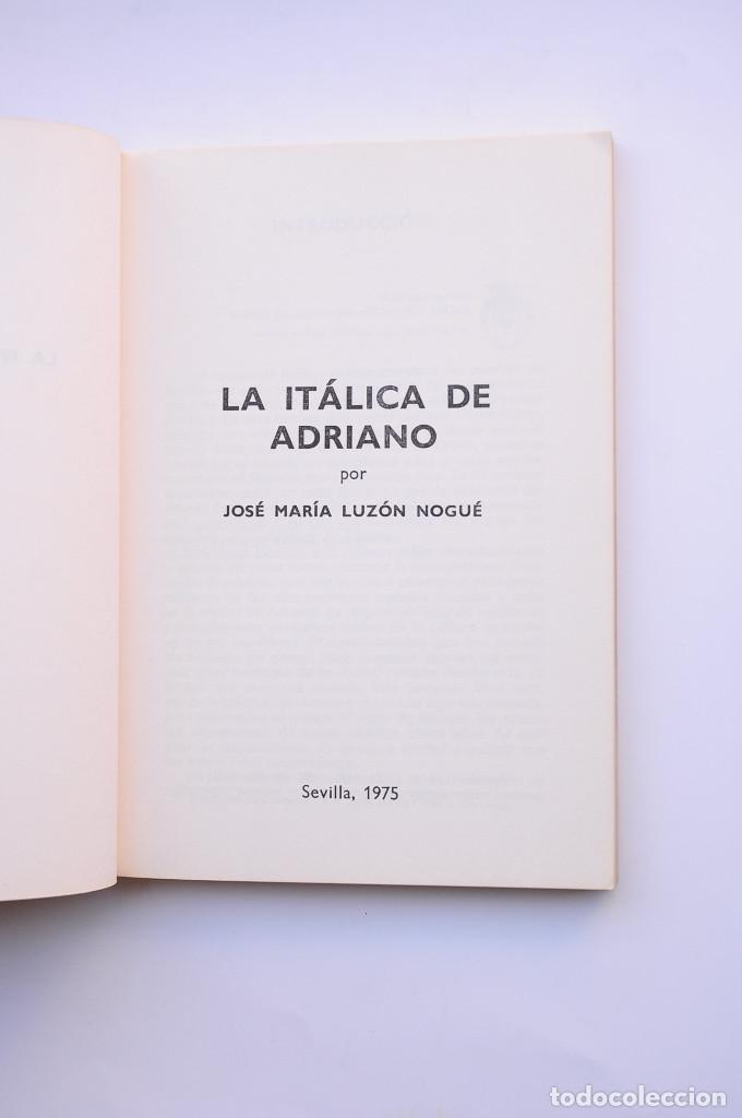Libros: La It&aacute;lica de Adriano - LUZ&Oacute;N NOGU&Eacute;, Jos&eacute; M. - Foto 2
