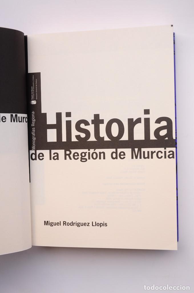 Libros: Historia de la Regi&oacute;n de Murcia - RODR&Iacute;GUEZ LLOPIS - Foto 2
