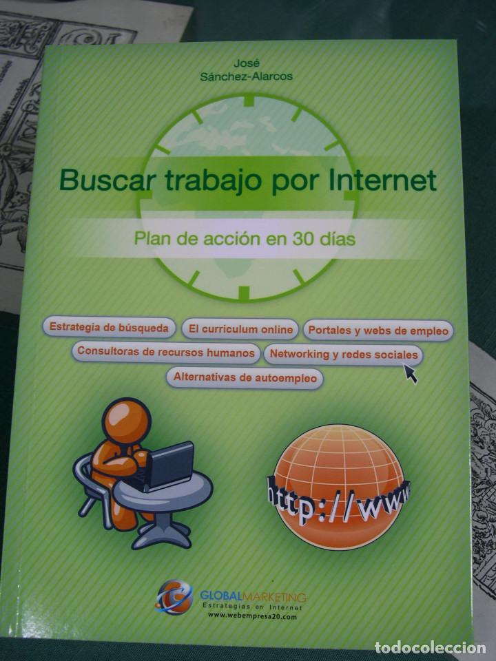 Livros em segunda m&atilde;o: BUSCAR TRABAJO POR INTERNET. Plan de acci&oacute;n en 30 d&iacute;as - Sanchez-Alarcos, Jose