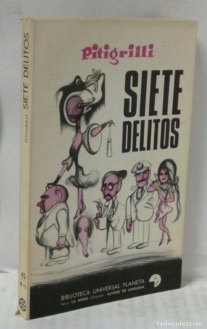 Libros: SIETE DELITOS - Pitigrilli - Foto 1