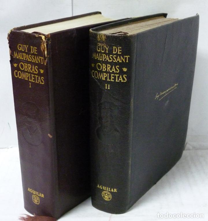 Libros: OBRAS COMPLETAS 2 TOMOS- GUY DE MAUPASSANT - Maupassant, Guy de - Foto 1