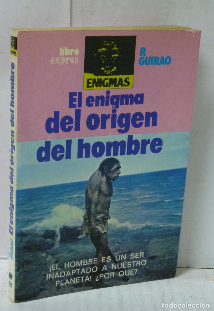 Libros: EL ENIGMA DEL ORIGEN DEL HOMBRE - Guirao, P. - Foto 1