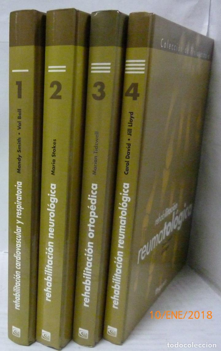Libri di seconda mano: COLECCION DE FISIOTERAPIA 4 TOMOS: REHABILITACION CARDIOVASCULAR Y RESPIRATORIA-REHABILITACION NEURO