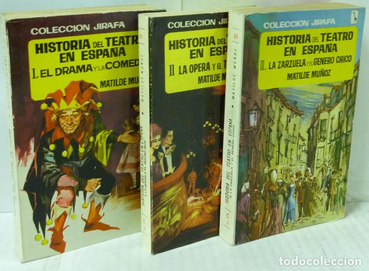 Libros: HISTORIA DEL TEATRO EN ESPA&Ntilde;A 3 TOMOS - Mu&ntilde;oz, Matilde - Foto 1