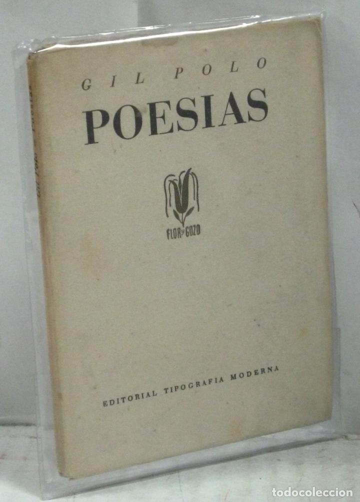 Libros: POESIAS. GIL POLO - Gil Polo - Foto 1
