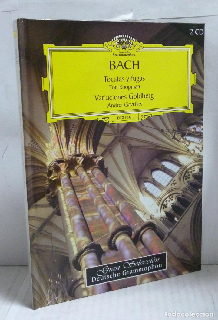 Libros: TOCATAS Y FUGAS-LIBRERO+2 CD&acute;S - Bach - Foto 1