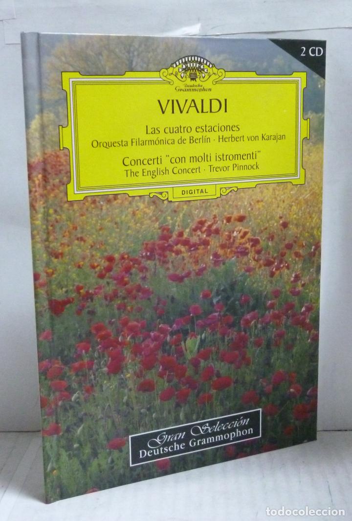 Libros: LAS CUATRO ESTACIONES-LIBRERO+2 CD&acute;S - Vivaldi - Foto 1