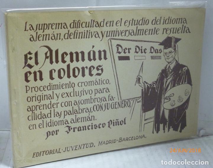 Libros: EL ALEMAN EN COLORES - Pi&ntilde;ol, Francisco - Foto 1