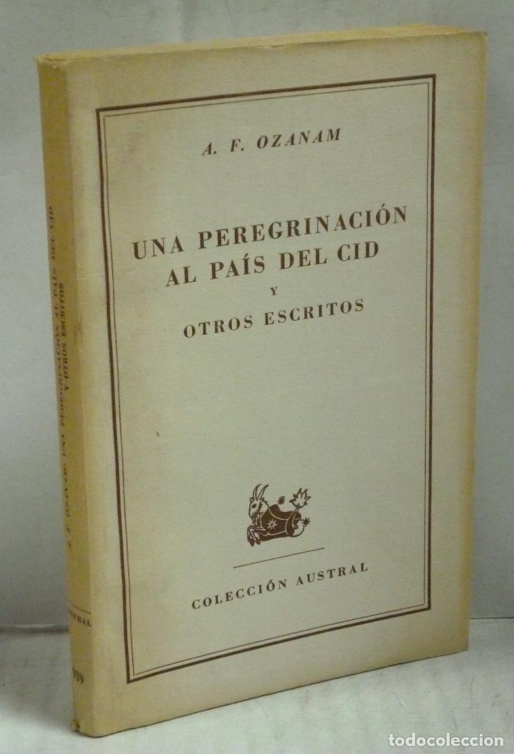 Livros em segunda m&atilde;o: UNA PEREGRINACION AL PAIS DEL CID Y OTROS ESCRITOS - Ozanam, A. F.