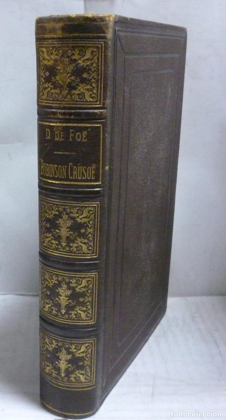 Libros: AVENTURES DE ROBINSON CRUSOE (FRANCES) - De Foe, Daniel - Foto 1