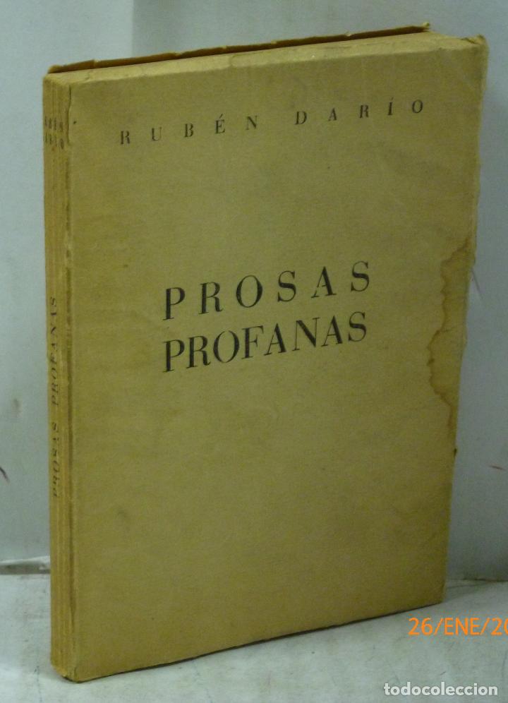 Libros: PROSAS PROFANAS - Dario, Ruben - Foto 1