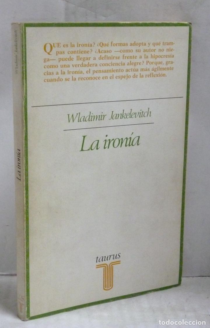 Libros: LA IRONIA - Jankekevitch, Wladimir - Foto 1