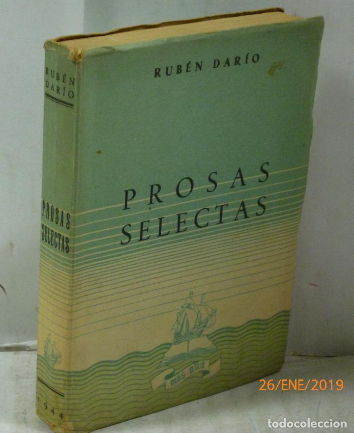Libros: PROSAS SELECTAS - Dario, Ruben - Foto 1