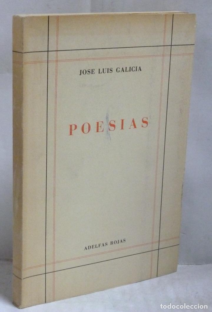 Libros: POESIAS - Galicia, Jose Luis - Foto 1