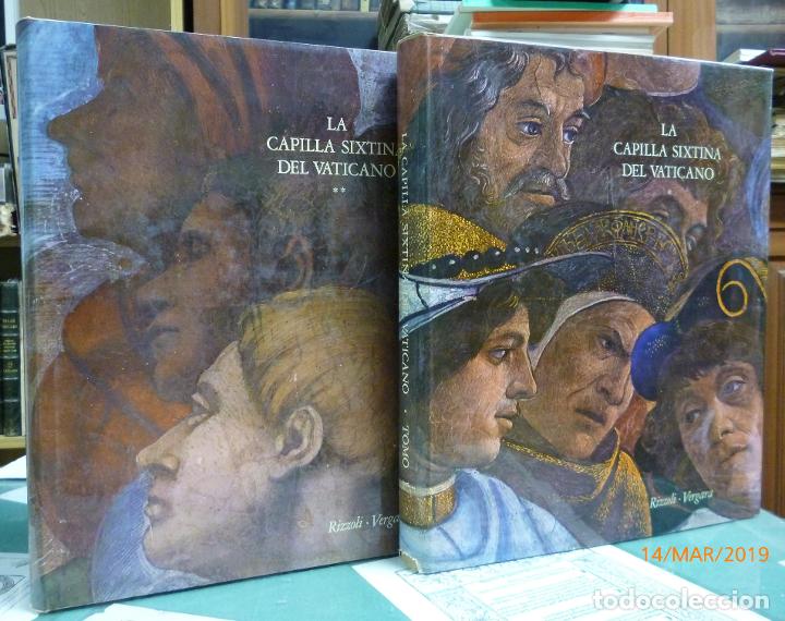 Libros: LA CAPILLA SIXTINA 2 TOMOS - Salvini, Roberto - Foto 1