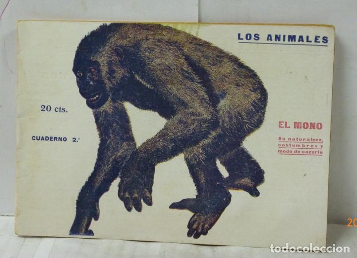 Livros em segunda m&atilde;o: LOS ANIMALES-EL MONO. SU NATURALEZA, COSTUMBRES Y MODO DE CAZARLO