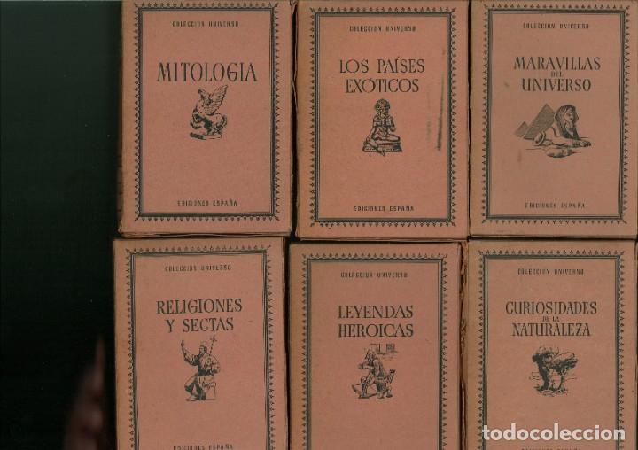 Libros: COLECCI&Oacute;N UNIVERSO. EDICIONES ESPA&Ntilde;A. - Foto 1