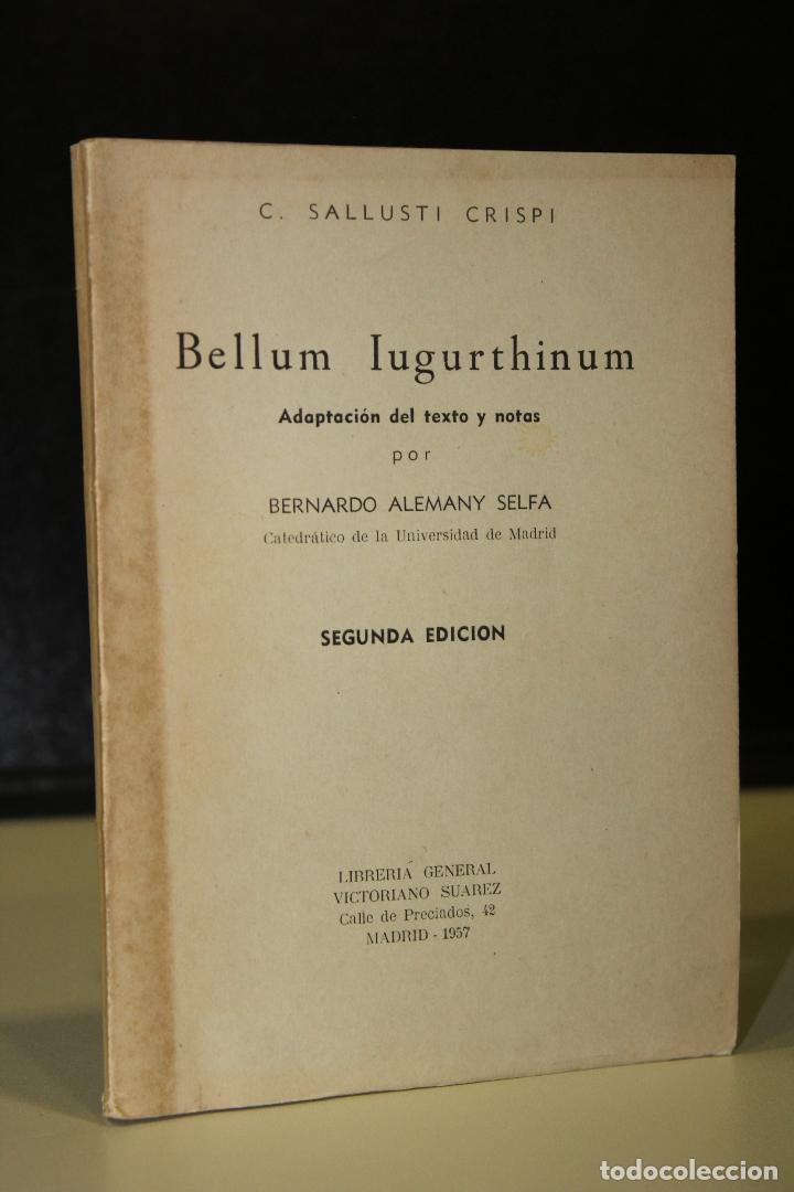 Libros: Bellum Iugurthinum. - Crispi, C. Sallusti. - Foto 1