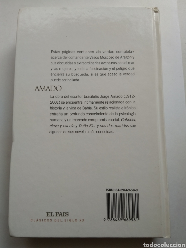 Libros: LOS VIEJOS MARINEROS/JORGE AMADO - Foto 2