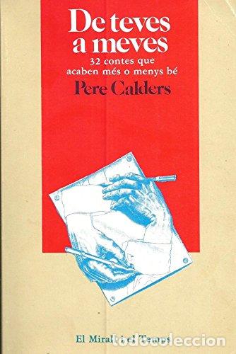 Libros: DE TEVES A MEVES - Calders, Pere - Foto 1