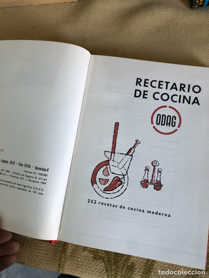 Libros: Recetario de cocina ODAG - Foto 2