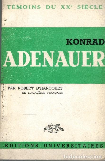 Libros: KONRAD ADENAUER - Robert DHarcourt - Foto 1